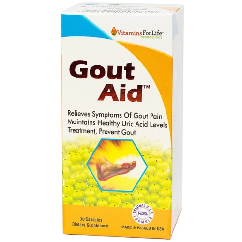 Thực Phẩm Chức Năng Gout Aid Vitamins For Life 30 Viên
