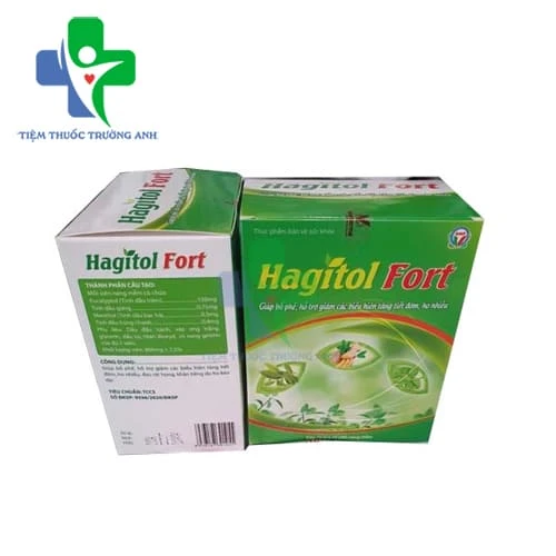 Hagitol Fort - Giảm các triệu chứng của nghẹt mũi, cảm thông thường