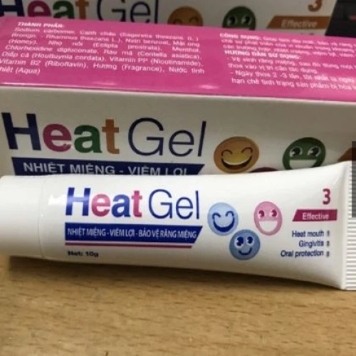 Heat Gel Thuốc bôi giảm nhiệt miệng, viêm lợi hiệu quả