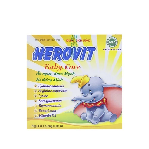 Herovit Babycare Thăng Long - Hỗ trợ ăn ngon