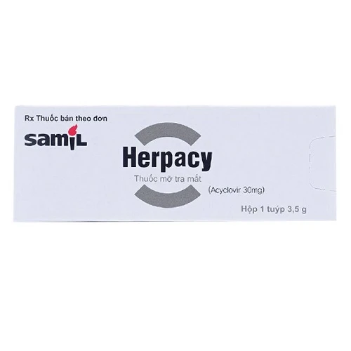 Herpacy Samil 3.5G - Thuốc mỡ tra mắt hiệu quả của Hàn Quốc