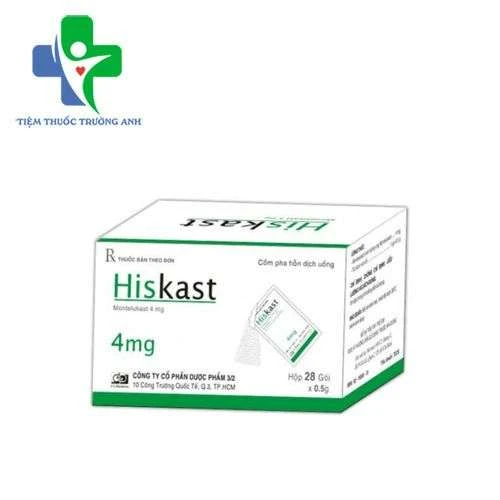Hiskast Dược phẩm 3/2 - Dự phòng và điều trị hen phế quản mạn tính