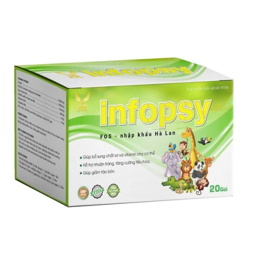 Infopsy - Hỗ trợ nhuận tràng, tăng cường tương hóa, giảm táo bón hiệu quả