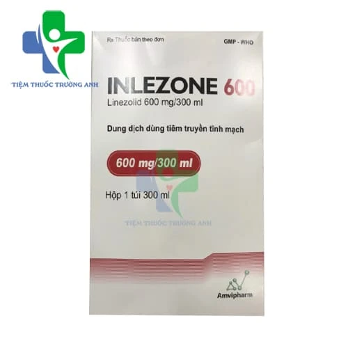 Inlezone 600 Amvipharm - Thuốc điều trị nhiễm khuẩn của Việt Nam