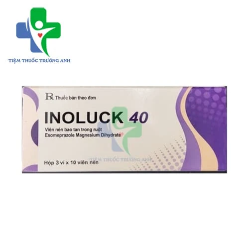 Inoluck 40 - Thuốc điều trị loét dạ dày - tá tràng