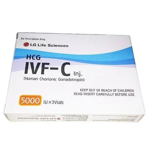  IVF-C 5000IU - Thuốc điều trị dối loạn do suy giảm Hoocmon hướng sinh dục