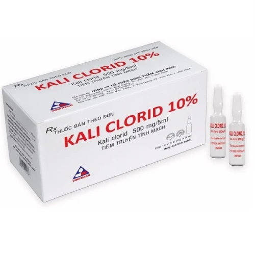 Kali Clorid 10% - Thuốc giúp bổ sung kali hiệu quả