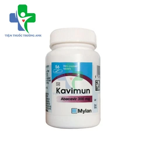 Kavimun 300mg Mylan - Thuốc phòng ngừa và điều trị HIV/AIDS