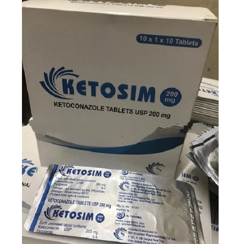 Ketosim 200mg - Thuốc chống nấm hiệu quả của RJ Pharma