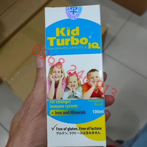 Kid Turbo IQ - Bổ sung Vitamin, Acid amin và khoáng chất hiệu quả