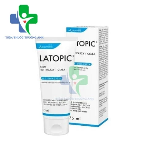 Latopic Face And Body Cream 75ml - Kem dưỡng ẩm của Ba Lan