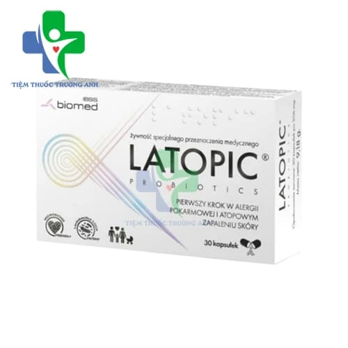 Latopic Probiotics (30 viên) - Giúp cân bằng hệ vi khuẩn đường ruột