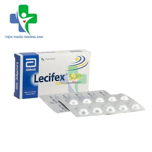 Lecifex 500 Glomed - Thuốc điều trị nhiễm khuẩn hiệu quả