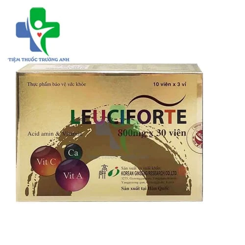 Leuciforte - Bổ sung vitamin và khoáng chất, tăng cường sức đề kháng