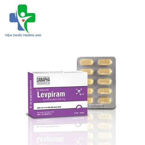 Levpiram 500mg Danapha - Điều trị bệnh động kinh