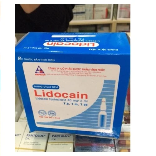 Lidocain 40mg/2ml - Thuốc gây tê tại chỗ hiệu quả