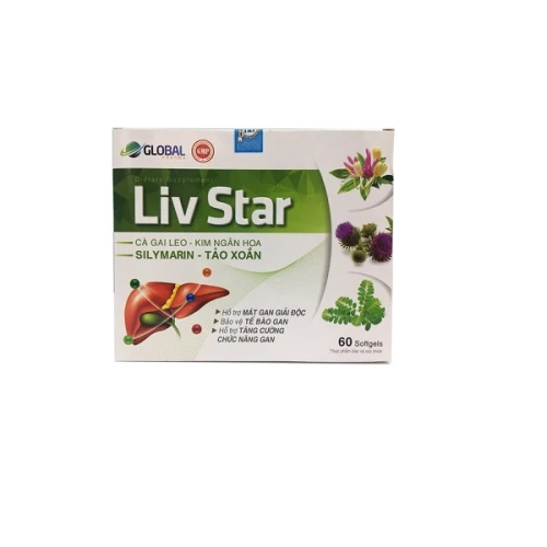 Liv Star - Hỗ trợ tăng cường chức năng gan hiệu quả