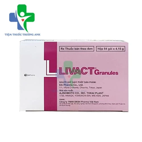 Livact granules Ajinomoto Pharma - Thuốc điều trị xơ gan của Nhật Bản