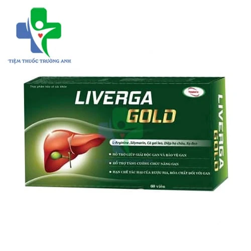 Liverga Gold - Giúp thanh nhiệt, mát gan, giải độc gan
