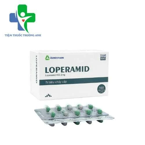 Loperamid 2mg Agimexpharm - Thuốc điều trị tiêu chảy cấp