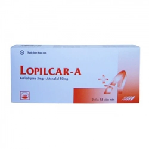 LOPILCAR - A - Thuốc điều trị bệnh tăng huyết áp của Pymepharco hiệu quả
