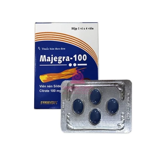 Majegra 100mg - Thuốc điều trị rối loạn cương dương hiệu quả