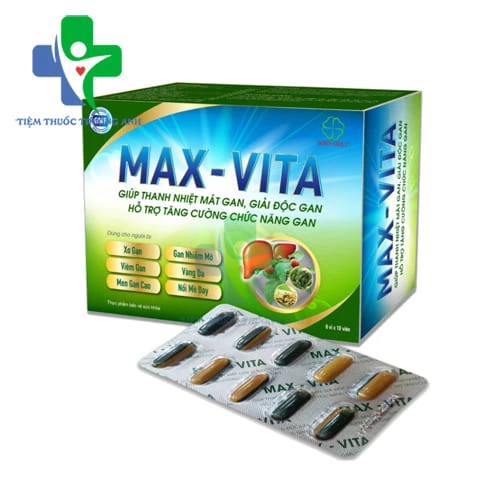 Max-vita - Hỗ trợ tăng cường chức năng gan hiệu quả