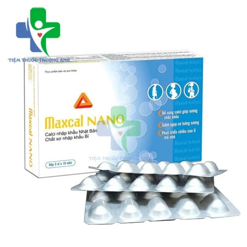 Maxcal Nano - Bổ sung canxi cho xương chắc khỏe