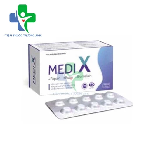 Medi X - Hỗ trợ giảm viêm, giảm phù nề hiệu quả
