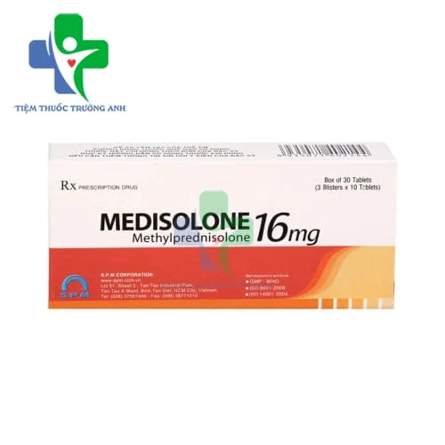 Medisolone 16 SPM - Thuốc điều trị viêm khớp dạng thấp