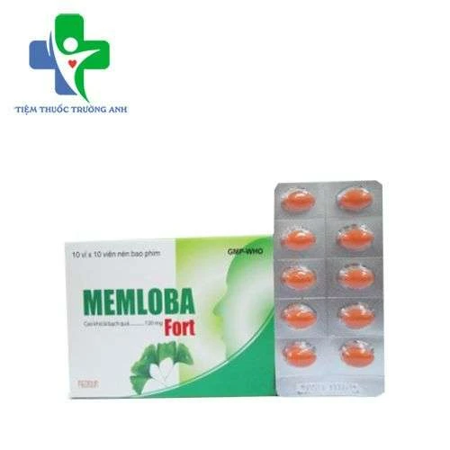Memloba fort Medisun - Điều trị rối loạn tuần hoàn máu não