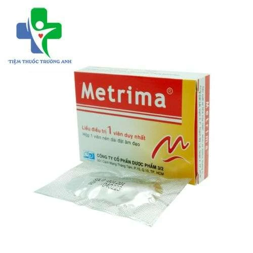 Metrima 500 F.T Pharma - Viên đặt viêm âm đạo do vi nấm