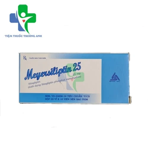 Meyersiliptin 25 - Thuốc điều trị đái tháo đường tuýp 2