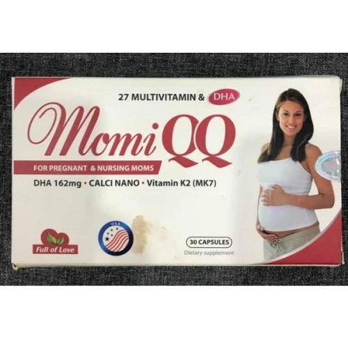 MOMIQQ - Thực phẩm bảo vệ sức khỏe hiệu quả cho bà bầu