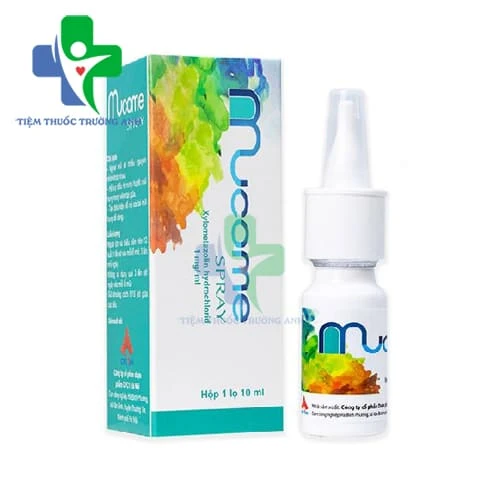 Mucome spray CPC1 Hà Nội - Thuốc giảm tạm thời tình trạng nghẹt mũi