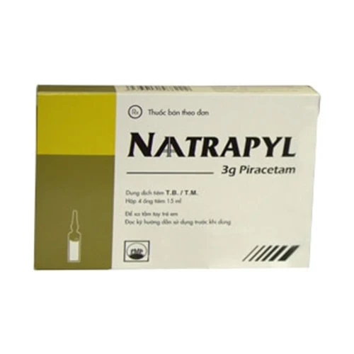 NAATRAPYL 3g - Thuốc điều trị di chứng mạch máu não hiệu quả