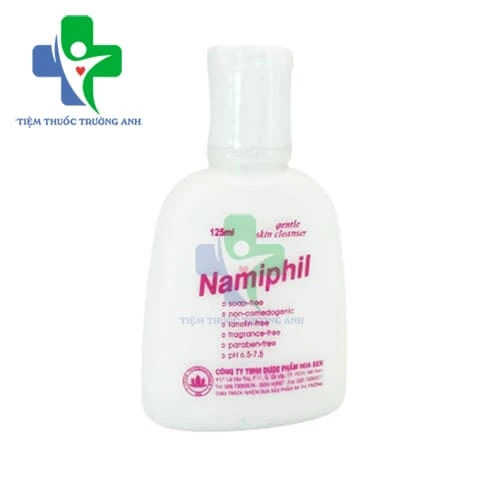 Namiphil 125ml - Sữa rửa mặt, tắm gội toàn thân