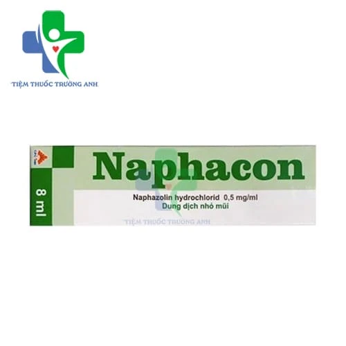 Naphacon CPC1HN - Giảm tạm thời triệu chứng xung huyết do viêm mũi