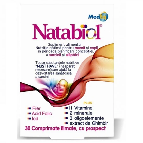 Natabiol - Vitamin tổng hợp cho Mẹ Bầu của Anh 
