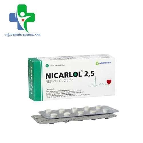 Nebivolol 2,5 F.T Pharma - Điều trị tăng huyết áp vô căn hiệu quả