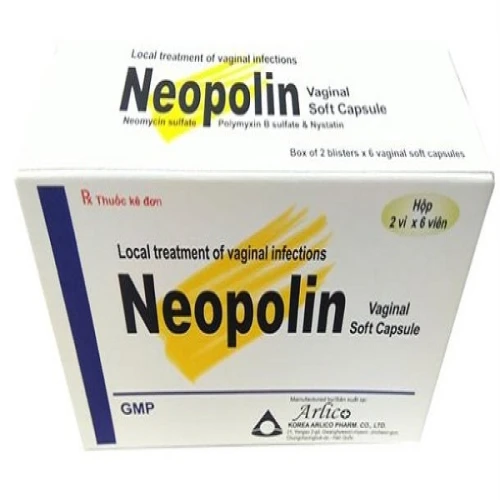 Neopolin - Viên đặt phụ khoa điều trị nấm âm đạo hiệu quả