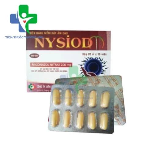 Nysiod-M Mebiphar - Thuốc điều trị viêm âm đạo hiệu quả