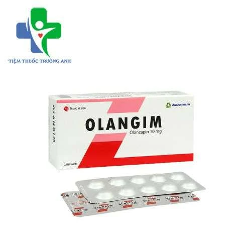 Olangim 10mg Agimexpharm - Điều trị tâm thần phân liệt