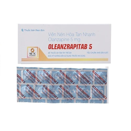 Oleanzrapitab 5 - Thuốc điều trị tâm thần phân liệt hiệu quả của India