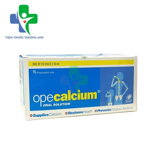 Opecalcium Oral Solution 10ml OPV - Phòng ngừa và điều trị loãng xương