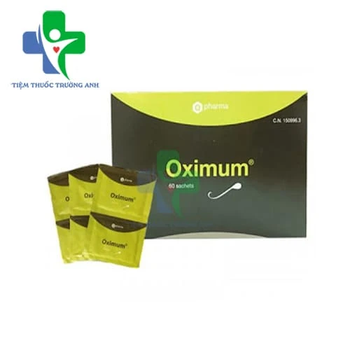 Oximum 60 Gói - Giúp cải thiện chất lượng tinh trùng hiệu quả