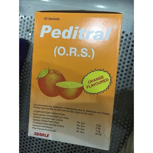 Peditral (ORS) - Thuốc hỗ trợ bù nước, điện giải cơ thể hiệu quả