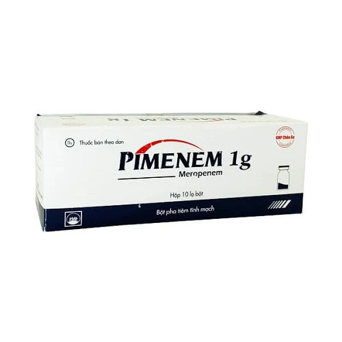 Pimenem 1g - Thuốc điều trị nhiễm khuẩn hiệu quả