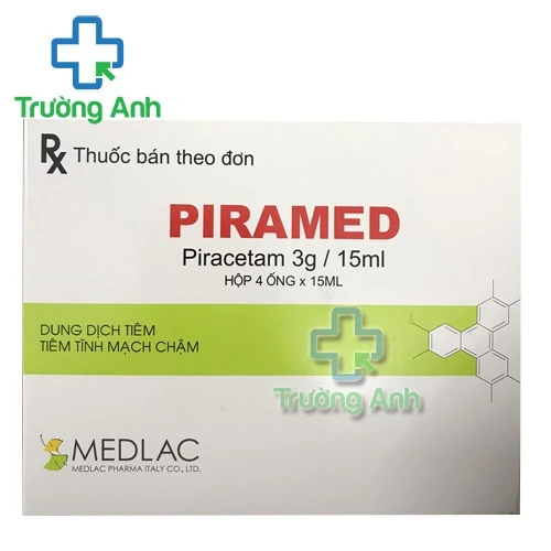 Piramed 3g/15ml Medlac - Thuốc điều trị triệu chứng chóng mặt