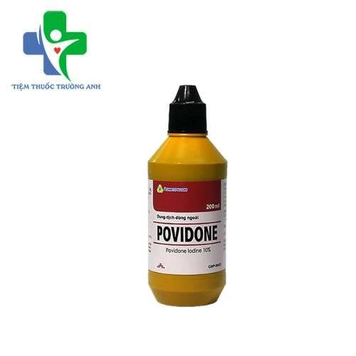 Povidone 10% Agimexpharm - Khử khuẩn và sát khuẩn các vết thương